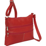 Two Zip Crossbody