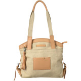 Tiegan Shoulder Bag - Jute