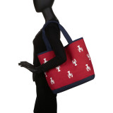 Canvas Lobster Tall Tote