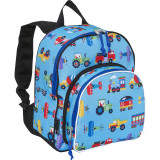 Olive Kids Trains, Planes & Trucks Pack 'n Snack Backpack