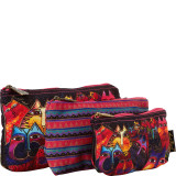 Three in One Cosmetic Bag Set