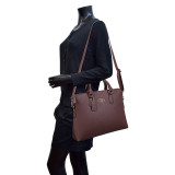 Slim Briefcase with Removable Shoulder Strap