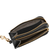 Double Zip Charm Wallet