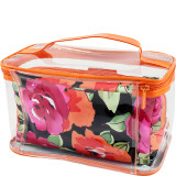 Tropicana Two Piece Cosmetic Bag Set