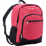 Casual Backpack with Side Mesh Pocket