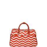 Chevron 21" Carry-On Duffel Bag