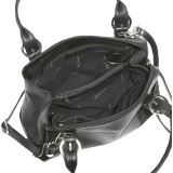 Square Top Zip Handbag