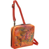 Hand Painted Crossbody Travel Organizer