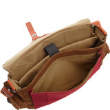 Tri-Color Messenger bag with Laptop Compartment