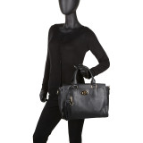 Turn-Lock Multi-Compartment Satchel