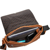 Deluxe Medium iPad Messenger with Inlay