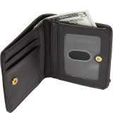 Double Diamond Quilt Medium Snap Billfold