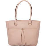 Pretty Pleats Smooth Leather Tote