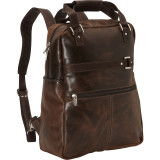 Vintage Laptop Carry-All/Convertible Backpack