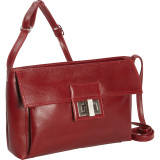 Inset Top Zip Crossbody