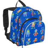 Olive Kids Robots Pack 'n Snack Backpack