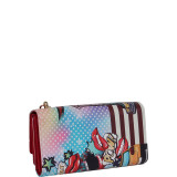 Pop Girl Print Wallet