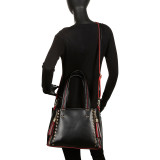 Two in One Double Tassel and Studded Tote