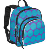 Big Dots Aqua Pack 'n Snack Backpack