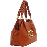 Buffalo Faux Leather Braided Strap Hobo