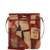 North South iPad Messenger Bag