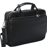 Leather Slim Laptop Brief