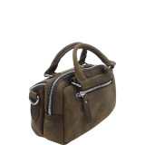 8.5" Leather Satchel