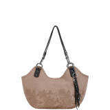 Indio Satchel Shoulder Bag - Leather