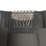 Leather Key Case Wallet (6 keys)