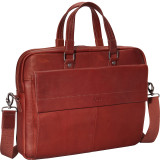 Colombian Leather Slim Laptop/Tablet Briefcase