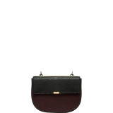 Iris Faux Snake Embossed Crossbody