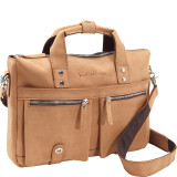 15" TREKKER CLassic Leather Brief