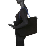 Leather Perforated Bag in a Bag