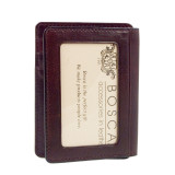 Old Leather Front Pocket ID Wallet
