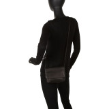 Small 3/4 Flap Crossbody Bag