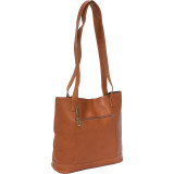 Shopper with Front Zip Pocket