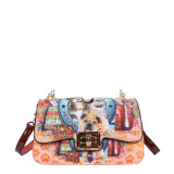 World Tour Print Crossbody