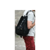 Rock Round Style Canvas Backpack