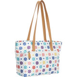 Silk Diamond Logo Signature Tote