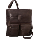 4 Pocket Leather Crossbody