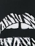 sequinned lips T-shirt