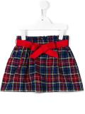 tartan mini skirt