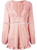 v-neck playsuit