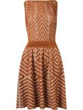 sleeveless knit dress