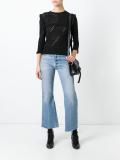 multi detail knitted top 