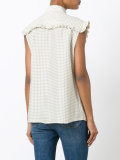 printed sleeveless shirt 