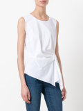 ruched blouse