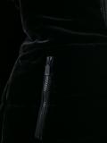 high neck zipped coat