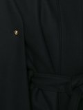 belted cape coat