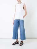 绑带细节坦克上衣